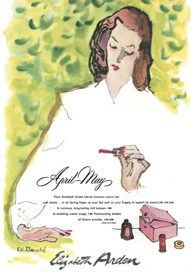 1947 Elizabeth Arden Nail Lacquer