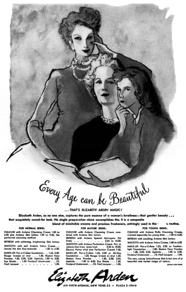 1949 Elizabeth Arden