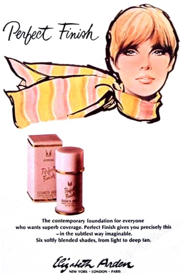 1966 Elizabeth Arden Perfect Finish