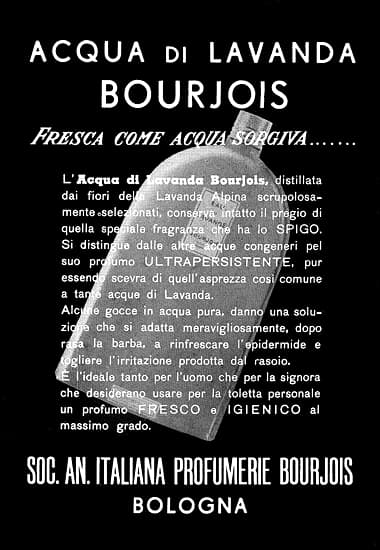 1939 Bourjois Acqua di Lavanda