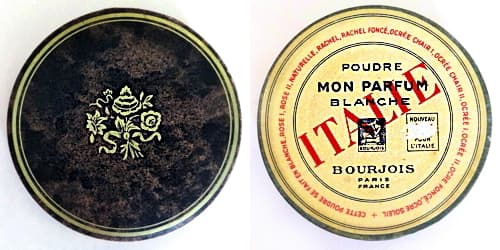 Italian Mon Parfum powder box