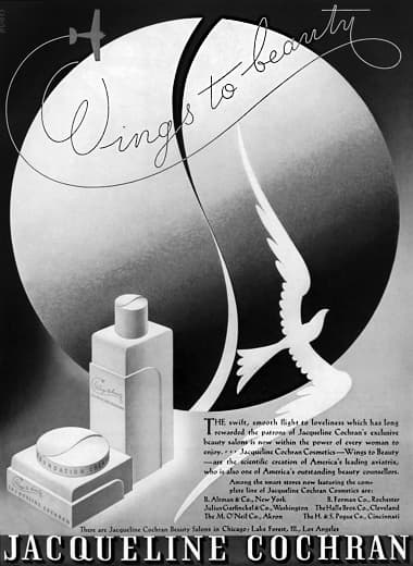 1938 Jacqueline Cochran Wings to Beauty