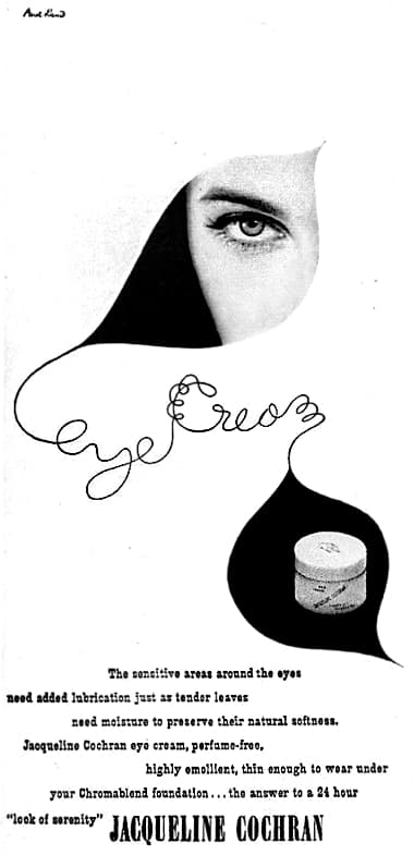 1946 Jacqueline Cochran Eye Cream