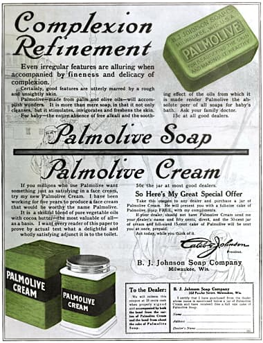 1910 Palmolive Soap and Cream