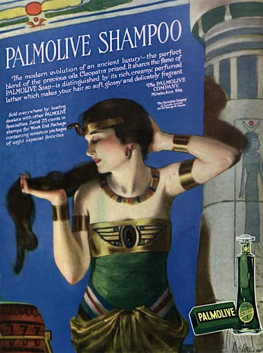 1918 Palmolive Shampoo in a new bottle