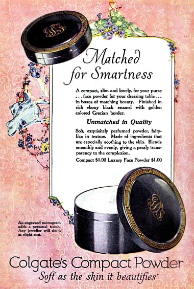 1924 Colgate Compact Powder