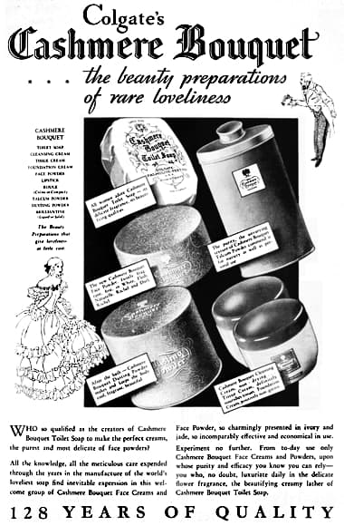 1934 Cashmere Bouquet  Australia