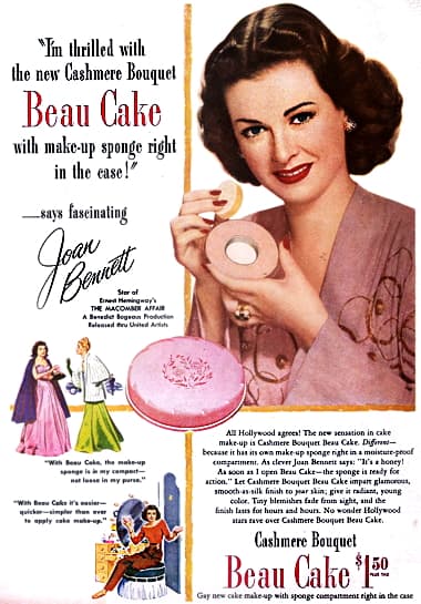 1947 Cashmere Bouquet Beau Cake