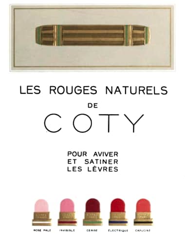 1925 Coty lipstick