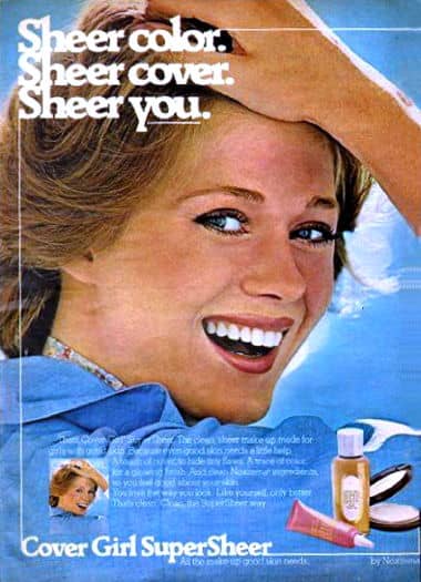 1976 Cover Girl SuperSheer Make-up
