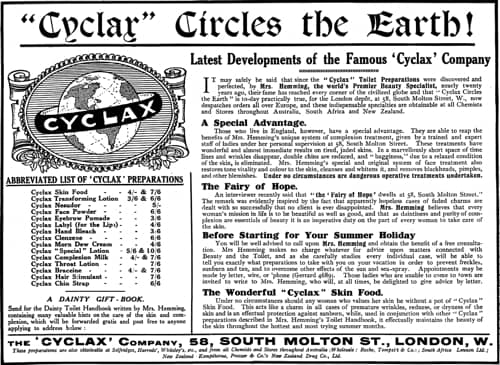 1914 Cyclax across the world