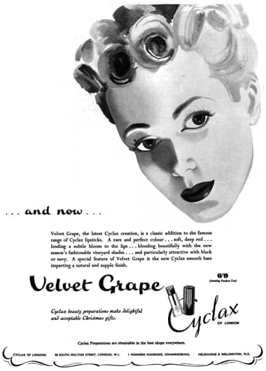 1940 Cyclax Velvet Grape