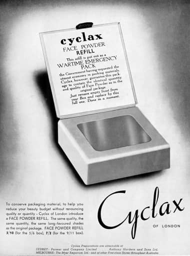 1942 Cyclax Wartime Emergency Pack