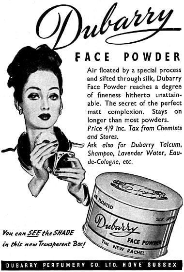 1947 Dubarry Face Powder