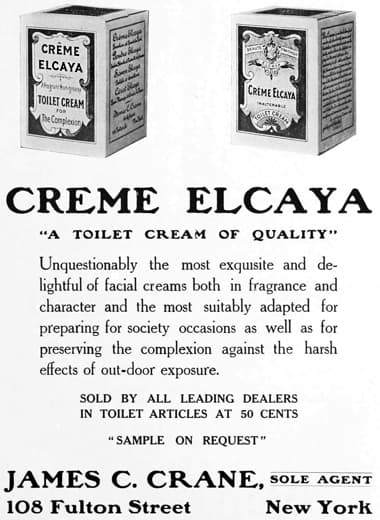 1909 Creme Elcaya