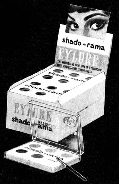 1964 Eylure Shado-rama display