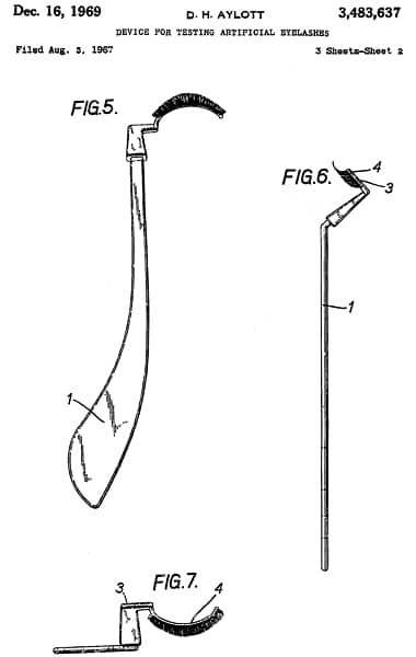 1969 Drawings from the American patent US3483673