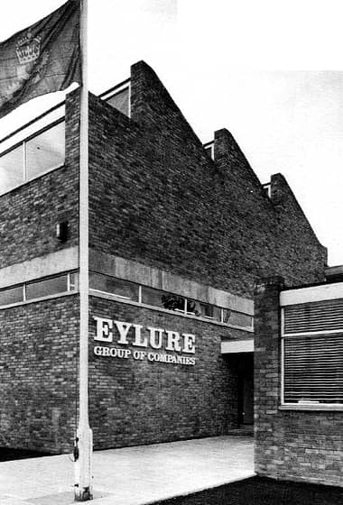 Entrance to the Eylure factory in Cwmbran