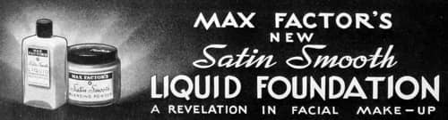 1935 Max Factor Satin Smooth Liquid Foundation
