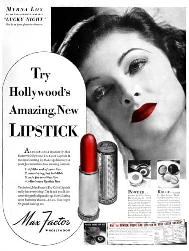 1939 Max Factor Tru-Color Lipstick