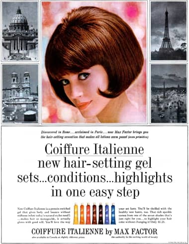 1964 Max Factor Coiffure Italienne