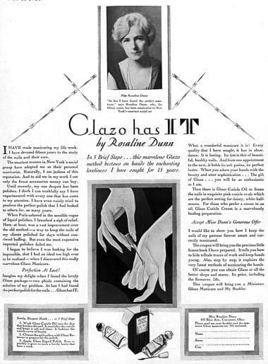 1928 Glazo has IT