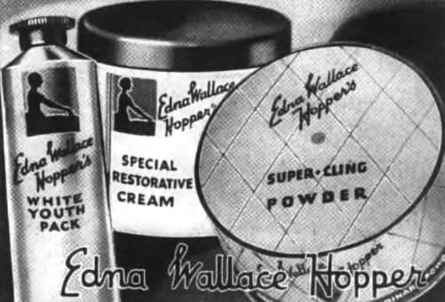 1936 Edna Wallace Hopper products