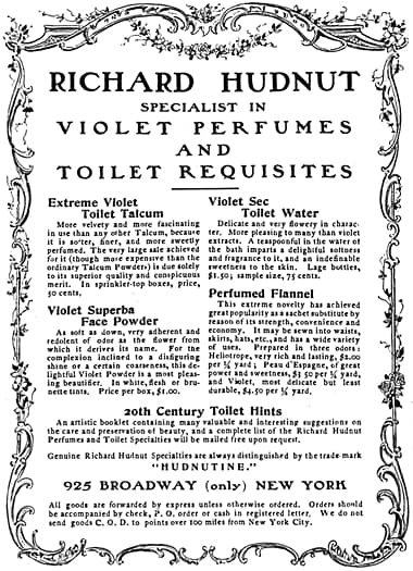 1900 Richard Hudnut