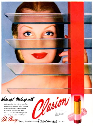 >1945 Du Barry Clarion Lipstick
