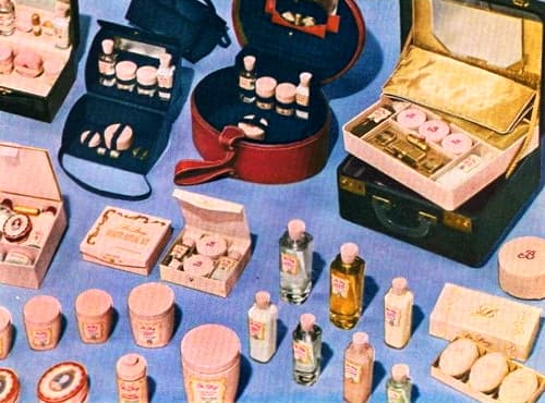 1950 Du Barry cosmetics in new plastic packaging