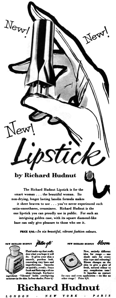 1955 Richard Hudnut Lipstick