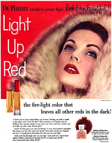 1956 Du Barry Light Up Red