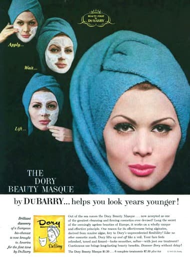 1960 Du Barry Dory Beauty Masque