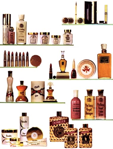 1964 Warner-Lambert cosmetics and toiletries