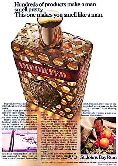 1967 St Johns Bay Rum Aftershave