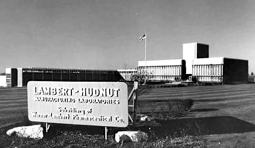 The Lambert-Hudnut plant in Lititz