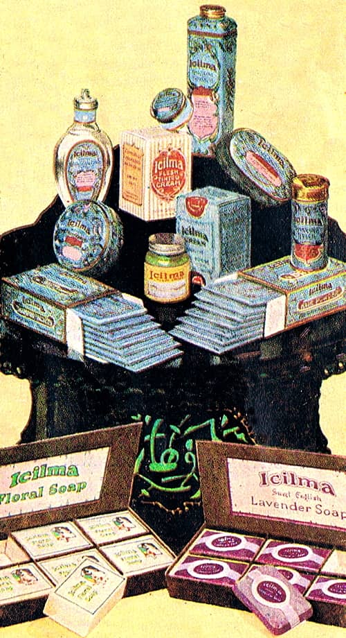 Assorted Icilma products
