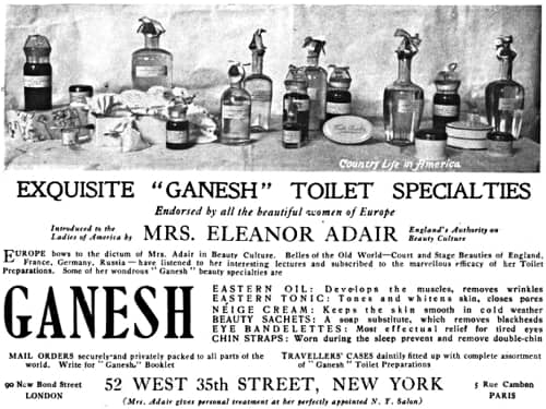 1904 Adair cosmetics