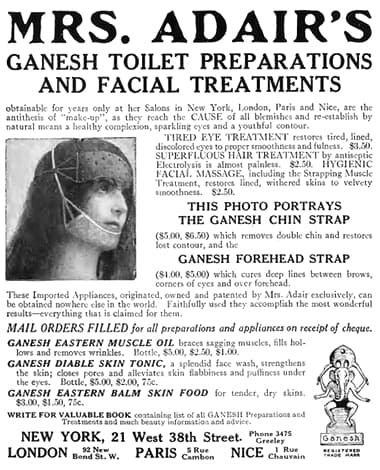 1912 Adair English Advertisement