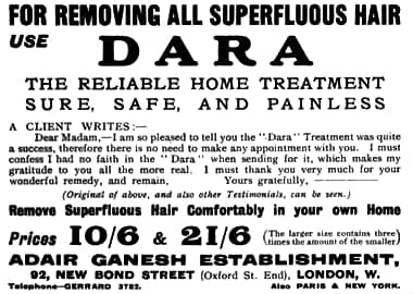 1917 Dara hair remover