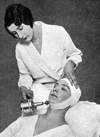 1929 Mechanical massage treatment