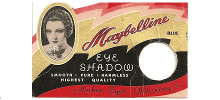 Maybelline display card