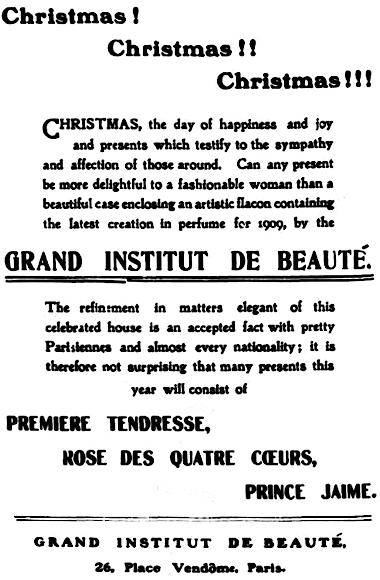 1908 Institut de Beaute perfumes