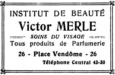 1918 Institut de Beaute