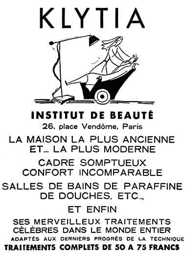 1937 Klytia Institut de Beaut