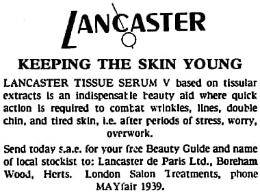 1965 Lancaster Tissue Serum V