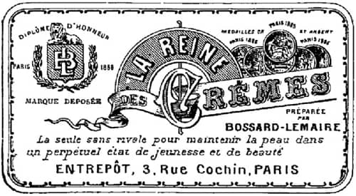 1896 Bossard-Lemaire trademark
