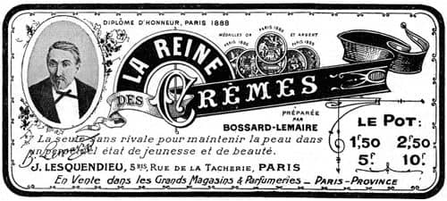 1908 La Reine des Cremes