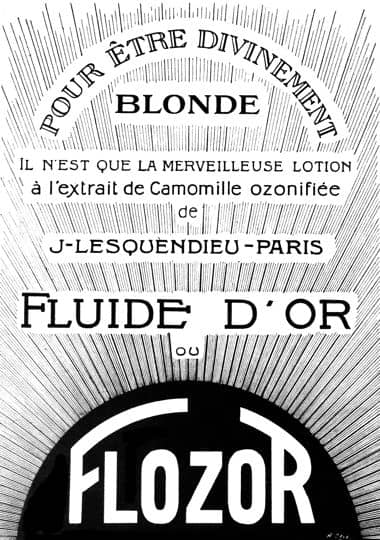 1922 Flozor hair lightener
