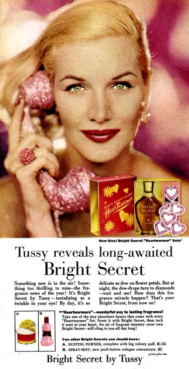 1956 Tussy Bright Secret